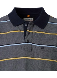 Redmond Poloshirt - Regular Fit - Piqué - Streifen - blau - Thumbnail ID: arim9os8s9