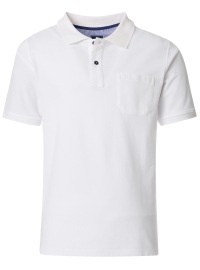 Redmond Poloshirt - Regular Fit - Piqué - weiß