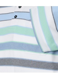 Redmond Poloshirt - Regular Fit - Streifen - grün - Thumbnail ID: arim618dwm