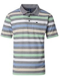 Redmond Poloshirt - Regular Fit - Striped - Multicolored