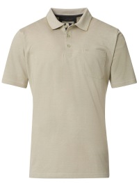 Redmond Poloshirt - Regular Fit - Wash and Wear - beige