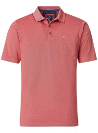 Redmond Poloshirt - Regular Fit - Wash and Wear - rot
