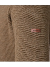 Redmond Pullover - Rundhals-Ausschnitt - Struktur - braun - Thumbnail ID: arimc4dtv5