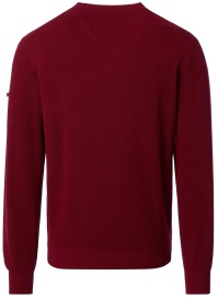 Redmond Pullover - Rundhals-Ausschnitt - Struktur - rot - Thumbnail ID: arim4521v9