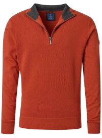 Redmond Pullover - Troyer - terra rot