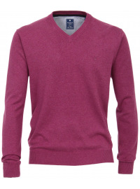 Redmond Pullover - V-Ausschnitt - lila