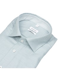 Seidensticker Chemise - Regular Fit - Col Kent - Imprimé - vert / blanc - Thumbnail ID: arimb327d1