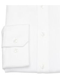 Seidensticker Chemise - Slim Fit - col requin - structure Oxford - blanc - Thumbnail ID: arimo386su