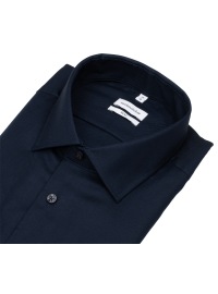 Seidensticker Hemd - Slim Fit - Kentkragen - Natté Struktur - dunkelblau - Thumbnail ID: arim3972wf