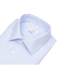 Seidensticker Hemd - Slim Fit - Kentkragen - Natté Struktur - hellblau - Thumbnail ID: arimmuum45