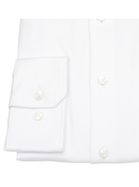 Seidensticker Chemise - Slim Fit - col Kent - structure twill - blanc - Thumbnail ID: arim54cm13