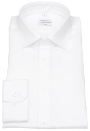Seidensticker Hemd - X-Slim Fit - Kentkragen - Feintwill - weiß