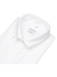 Seidensticker Short-sleeved shirt - Regular Fit - Button-down collar - white - Thumbnail ID: arimct78wb