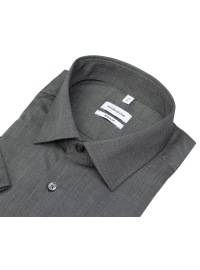 Seidensticker Chemise à manches courtes - Regular Fit - col Kent - Fil-à-Fil - anthracite - Thumbnail ID: arimvh4squ
