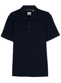 Seidensticker Poloshirt - Slim Fit - Piqué - dunkelblau