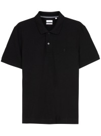 Seidensticker Poloshirt - Slim Fit - Piqué - schwarz