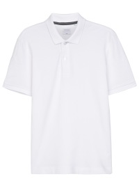Seidensticker Poloshirt - Slim Fit - Piqué - weiß