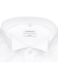 Seidensticker Smokinghemd - Slim Fit - Kläppchenkragen - weiß - ohne OVP - Thumbnail ID: arims56ch2