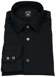 van Laack Hemd - Tailor Fit - Kentkragen - Meisterwerk - schwarz - ohne OVP