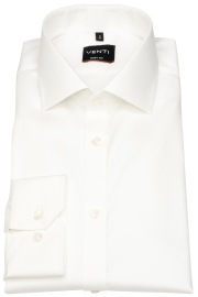 Venti Hemd - Body Fit - Kentkragen - Twill - helles beige
