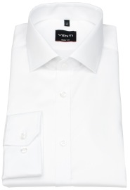 Venti Hemd - Body Fit - Kentkragen - Twill - weiß