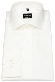 Venti Hemd - Comfort Fit - Kentkragen - Twill - helles beige