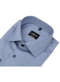 Venti Hemd - Comfort Fit - Twill - blau - extra langer 72cm Arm - Thumbnail ID: arimusc2sv