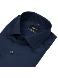 Venti Hemd - Comfort Fit - Twill - dunkelblau - extra langer 72cm Arm - Thumbnail ID: arim2cvn2m