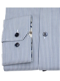 Venti Hemd - Modern Fit - Button Down Kragen - Streifen - blau - Thumbnail ID: arim6m2wna