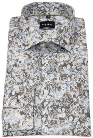 Venti Shirt - Modern Fit - Kent Collar - Print - Multicolored