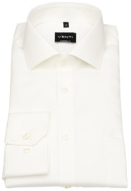 Venti Hemd - Modern Fit - Kentkragen - Twill - hellbeige