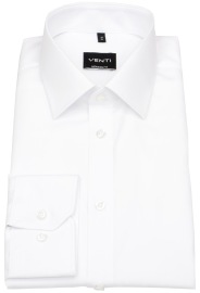 Venti Hemd - Modern Fit - Kentkragen - weiß
