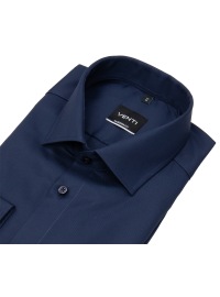 Venti Hemd - Modern Fit - Twill - dunkelblau - extra langer Arm 69cm - Thumbnail ID: arimqnvd6b