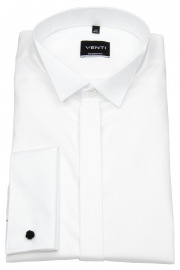 Venti Smokinghemd - Modern Fit - Kläppchenkragen - UMA - weiß