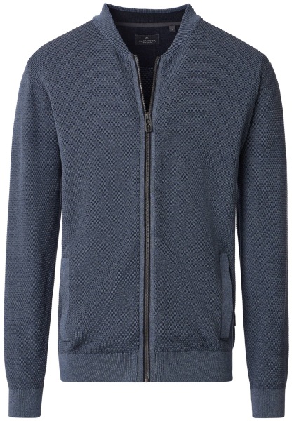 Casa Moda Cardigan / Strickjacke - Struktur - graublau