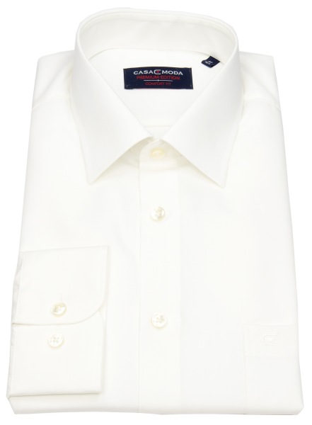 Casa Moda Shirt - Comfort Fit - Light Beige - w/o OP