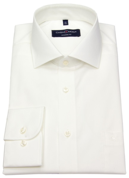 Casa Moda Hemd - Modern Fit - Kentkragen - helles beige - ohne OVP