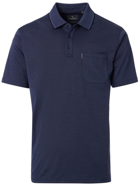 Casa Moda Poloshirt - Regular Fit - dunkelblau