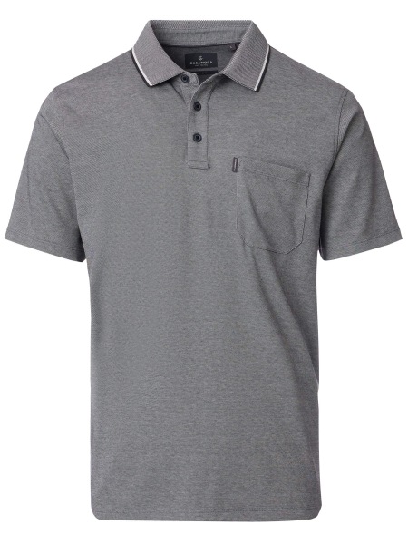 Casa Moda Poloshirt - Regular Fit - grau