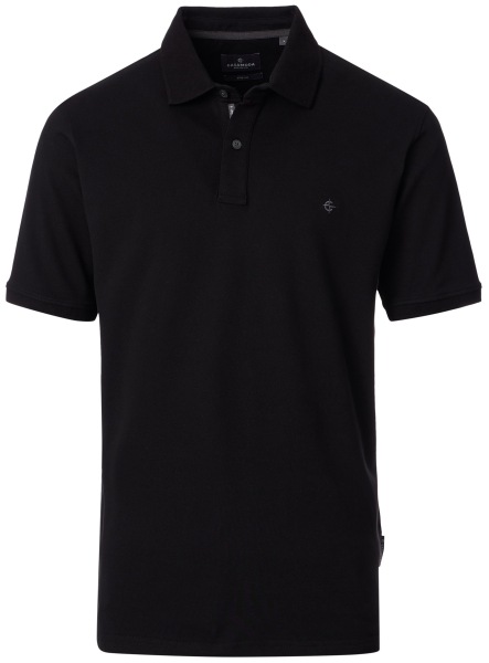 Casa Moda Poloshirt - Regular Fit - schwarz