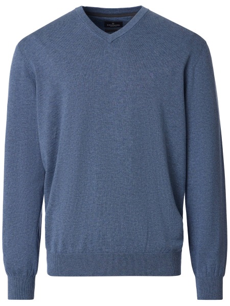 Casa Moda Pullover - V-Ausschnitt - blau