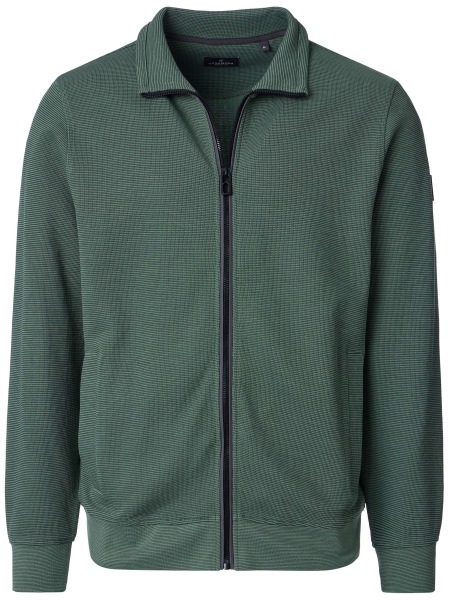 Casa Moda Sweatjacke - grün