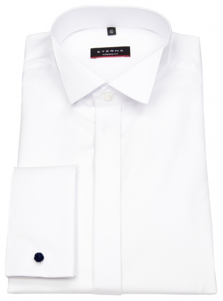 Eterna Galahemd - Modern Fit - Kläppchenkragen - UMA - weiß
