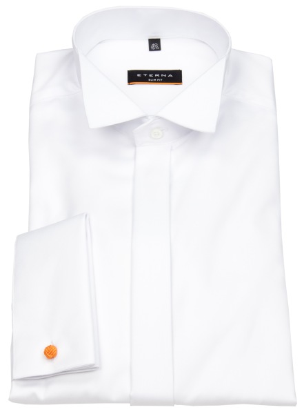 Eterna Galahemd - Slim Fit - Kläppchenkragen - UMA - weiß - ohne OVP