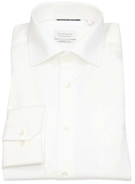 Eterna Hemd - Comfort Fit - Cover Shirt - extra blickdicht - hellbeige - ohne OVP