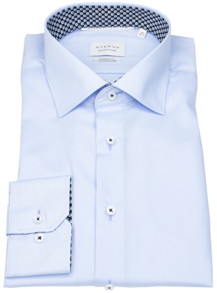 Eterna Hemd - Modern Fit - Dynamic Cotton - hellblau - extra langer 69cm Arm - ohne OVP - 1082 X14K 11 Al=68 