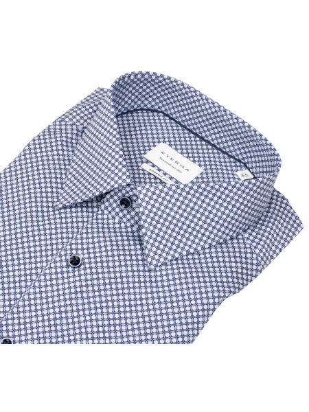 Eterna Hemd - Modern Fit - Kentkragen - dunkelblau / hellblau - 4220 X181 14 