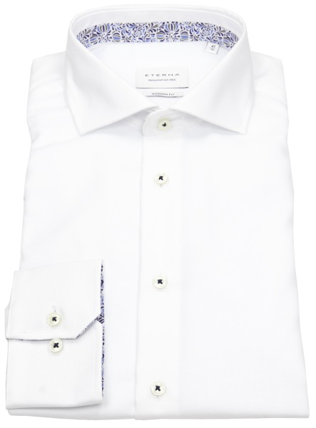 Eterna Hemd - Modern Fit - Oxford - weiß - extra langer 68cm Arm