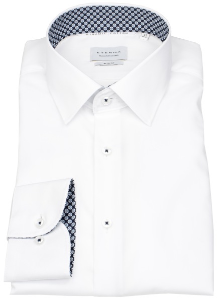 Eterna Hemd - Slim Fit - Kentkragen - Dynamic Cotton - weiß - ohne OVP