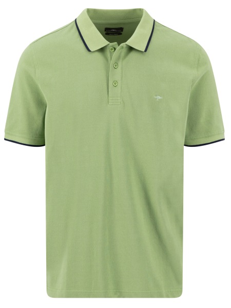 Fynch-Hatton Poloshirt - Casual Fit - Two Ply - grün